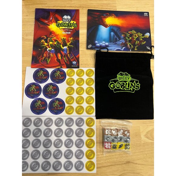 Dicey Goblins Board Game By Steve Ellis & Tyler Tinsley - Renegade - Picture 3 of 5